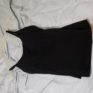 Black Padded Tank Top